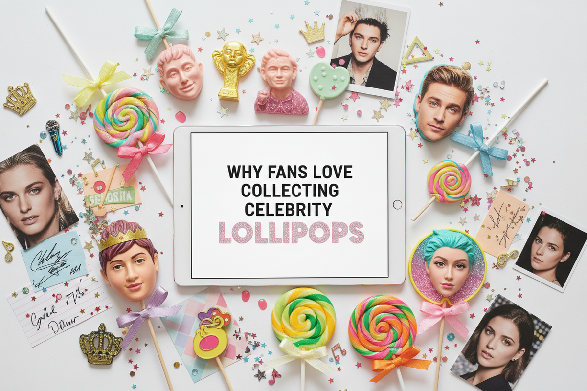 Why Fans Love Collecting Celebrity Lollipops