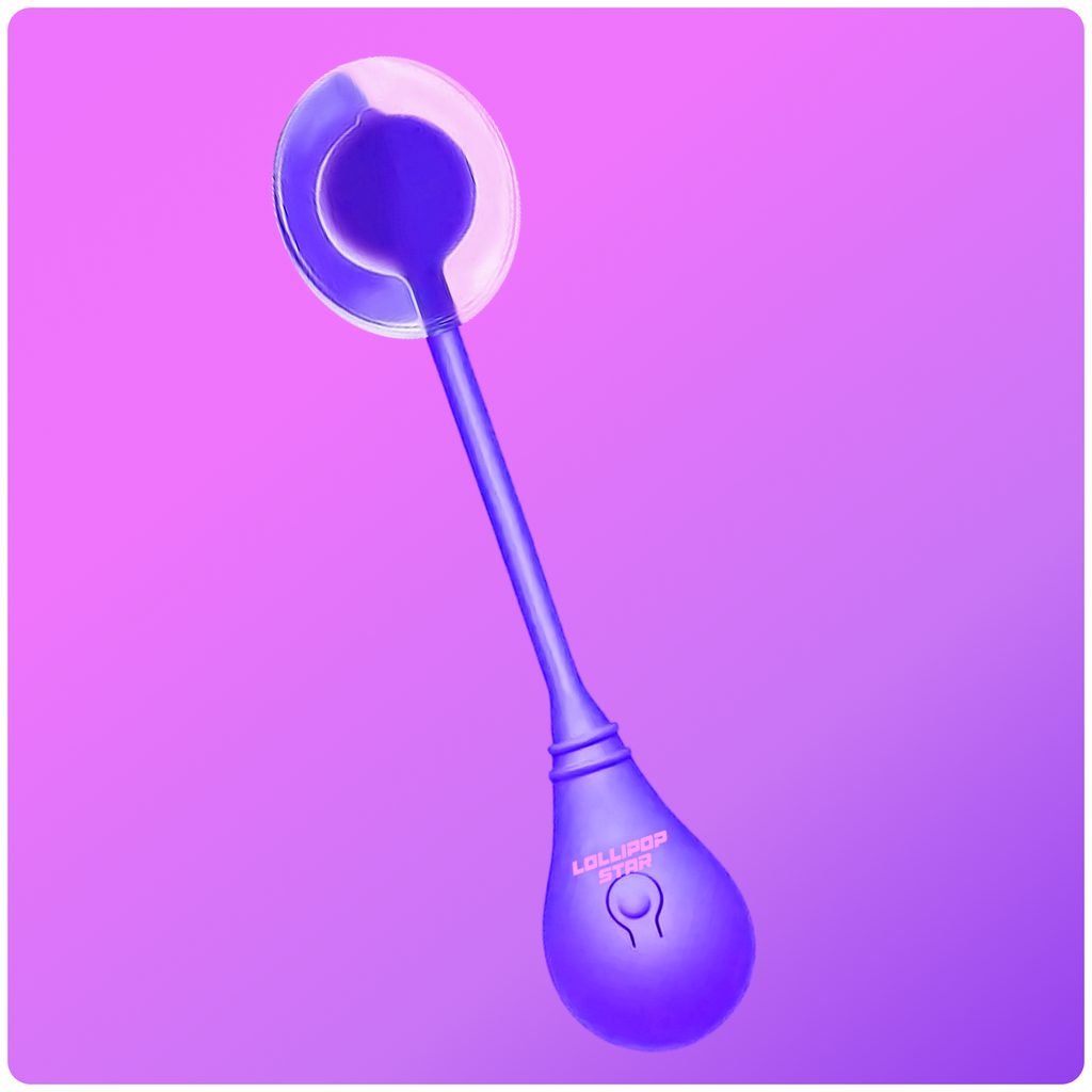 Lollipopstar "Dreamy Night" Flavor Music Lollipop: Product Display