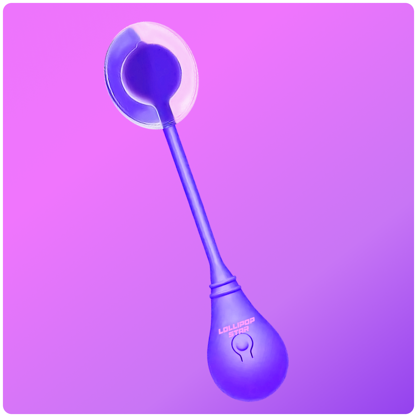 Lollipopstar "Dreamy Night" Flavor Music Lollipop: Product Display