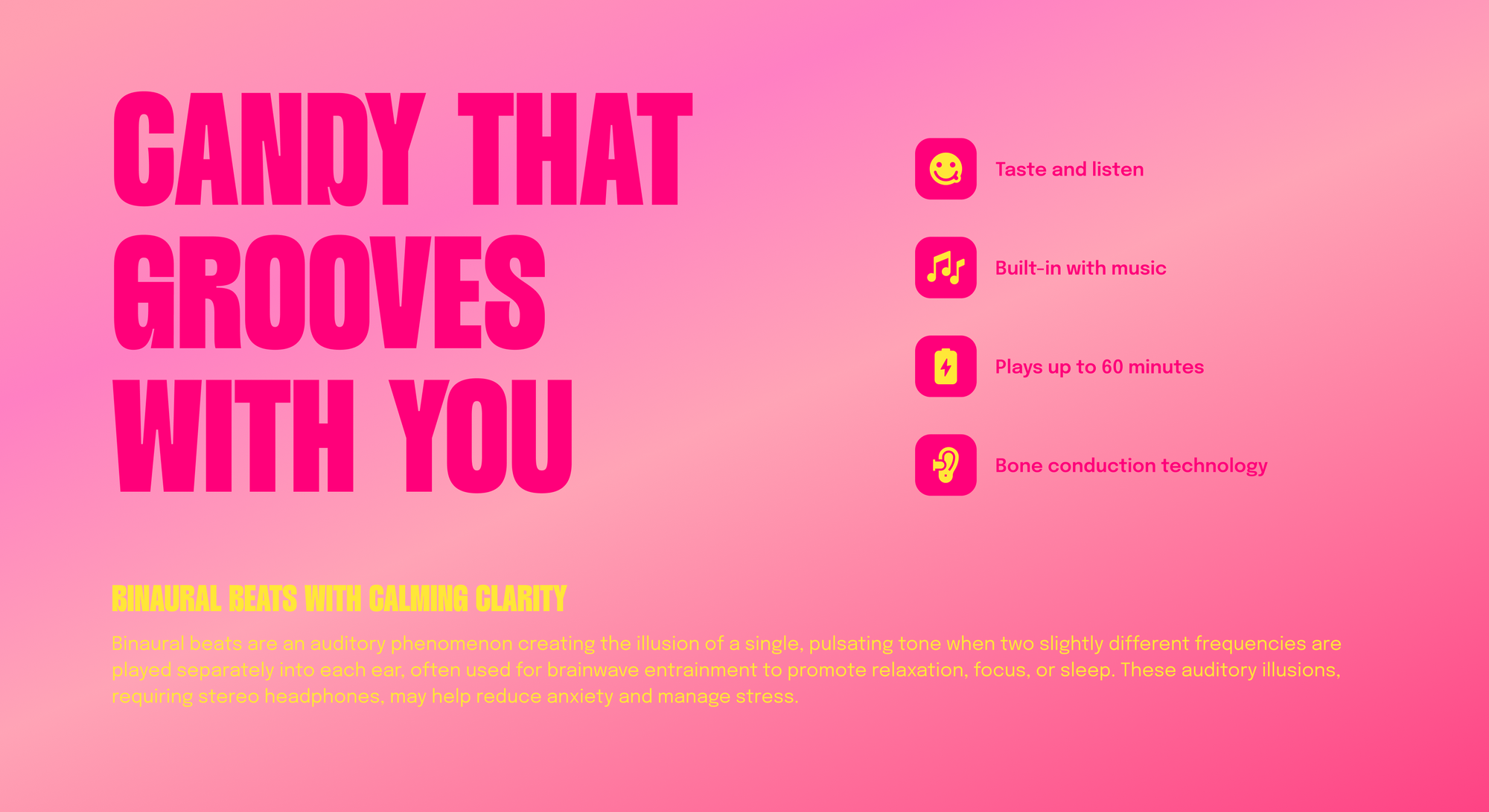 Lollipopstar "Study With Me" Flavored Music Lollipops: Product Features