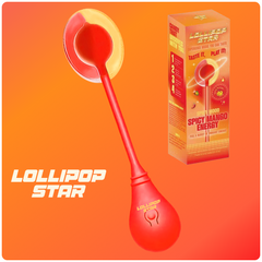 Lollipopstar Spicy Mango Energy Flavor Music Lollipop
