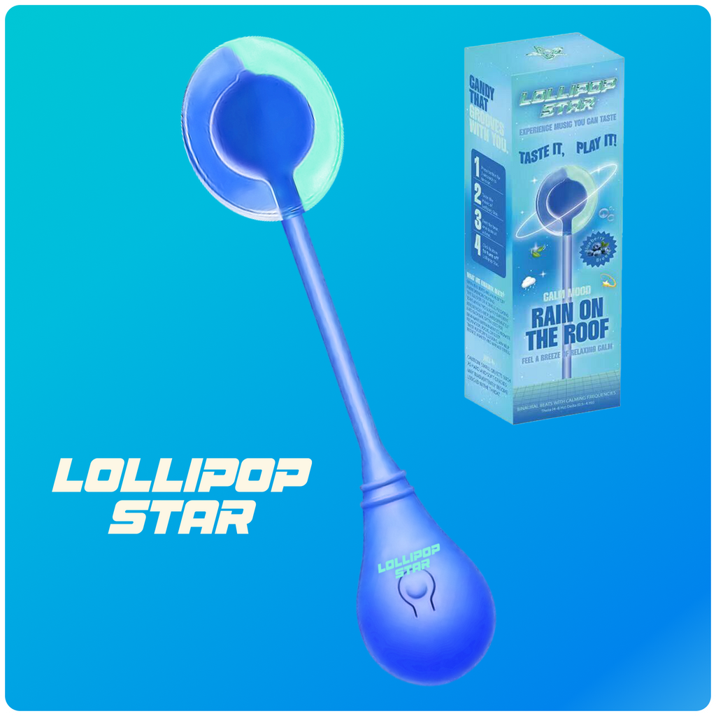 Lollipopstar Rain On The Roof Flavor Music Lollipop